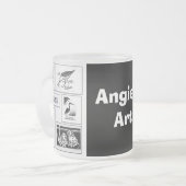 Tasse de variété de l'art d'Angie (Devant gauche)