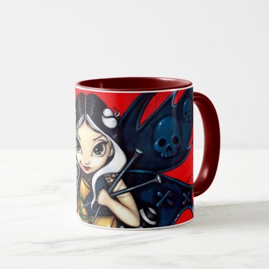 Tasse "de vaudou féerique" (Devant droit)