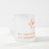 Tasse de Verbum Froted (logo orange) (Devant gauche)