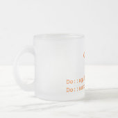 Tasse de Verbum Froted (logo orange) (Gauche)