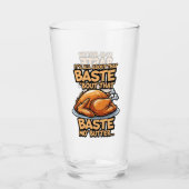 Tasse de verre de Thanksgiving (Devant)