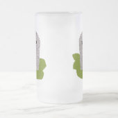 Tasse de verre décongelée de Pierre Tombstone RIP (Centre)