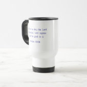 Tasse de vers de bible (Devant gauche)
