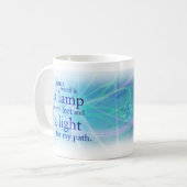 Tasse de vers de bible (Devant gauche)