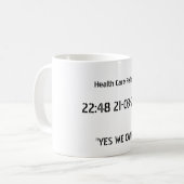 Tasse de victoire de réforme de soins de santé (Devant gauche)