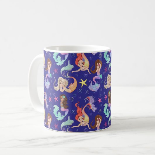 Tasse de vie de sirène (Devant gauche)
