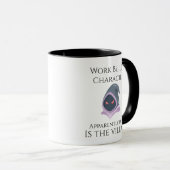 Tasse de vilain de construction de caractère (Devant droit)