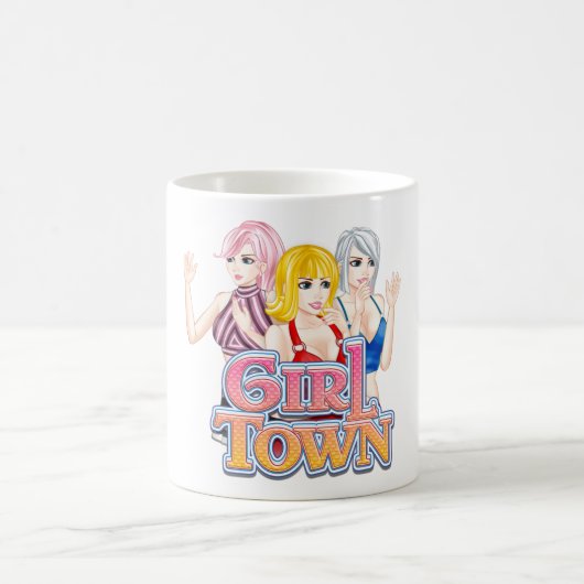 Tasse de ville de fille (Centre)