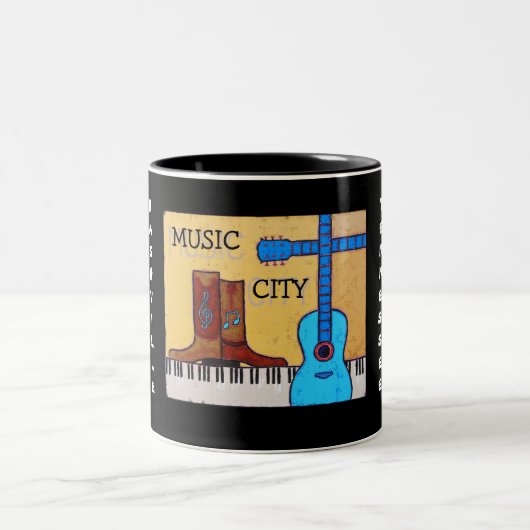 TASSE DE VILLE DE MUSIQUE (Centre)