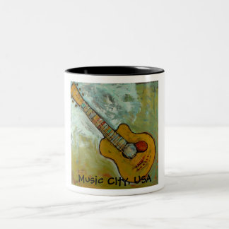 Tasse de ville de musique