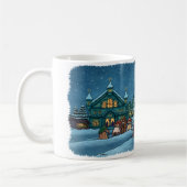 tasse de ville de Noël de base (Gauche)