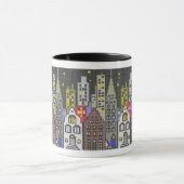 Tasse de ville nocturne  (Centre)