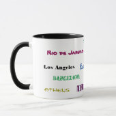 Tasse de villes du monde (Gauche)