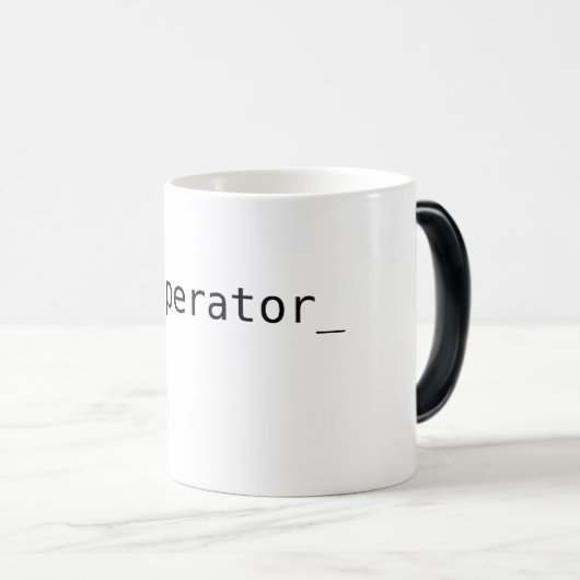 Tasse de Vimperator (Devant droit)