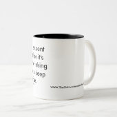 Tasse de vin ou de café. La mère dépassée en (Devant droit)