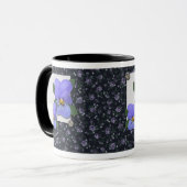 Tasse de violettes (Devant gauche)