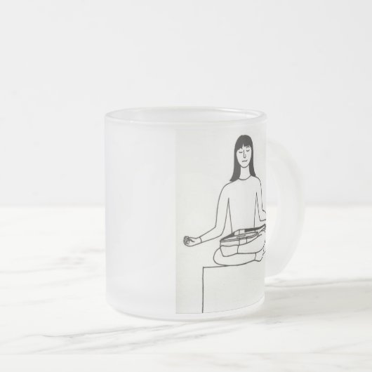 Tasse de Violist de zen (Devant droit)
