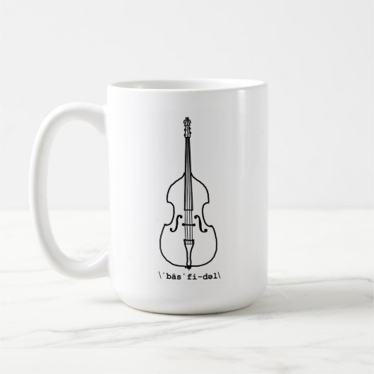 Tasse de violon bas (Gauche)