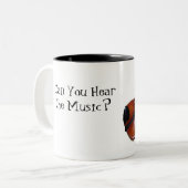 Tasse de violon - pouvez-vous entendre la musique (Devant gauche)