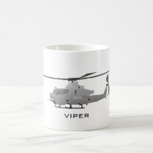 Tasse de vipère d'hélicoptère de combat
