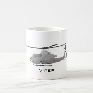 Tasse de vipère d'hélicoptère de combat