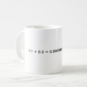 Tasse de virgule flottante (Devant gauche)
