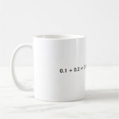 Tasse de virgule flottante (Gauche)
