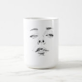 Tasse de visage (Centre)