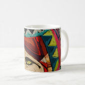 Tasse de visage (Devant droit)