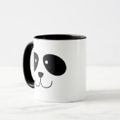 Tasse de visage de panda (Devant gauche)