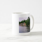Tasse de visage de roche (Devant droit)