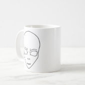TASSE DE VISAGE DE XENU (Devant gauche)