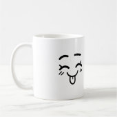 Tasse de visage joueuse (Gauche)