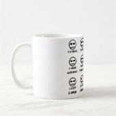 Tasse "de visages de tisonnier"/tasse (Gauche)
