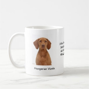 Tasse de Vizsla de Hongrois - avec deux images et
