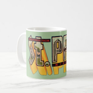 Tasse de vœux rétro St Paul