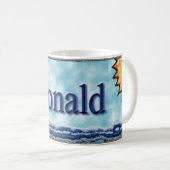 Tasse de voilier de Donald (Devant droit)