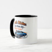 Tasse de voiture drôle pour papa – La voiture de p (Devant gauche)