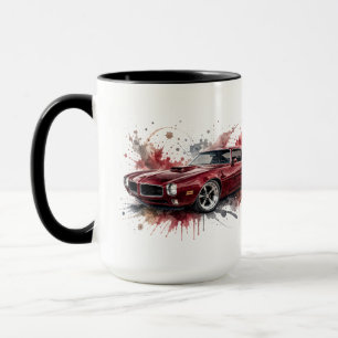 Tasse de voiture musculaire américaine