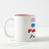 Tasse de voiture rapide de cerveaux de beauté (Gauche)