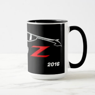 Tasse de voiture silhouette 370Z