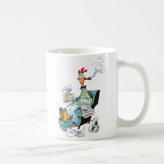 Tasse de volaille domestique (Droite)