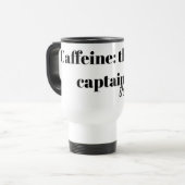 Tasse de voyage à caféine (Devant gauche)