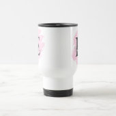 Tasse de voyage à monogramme personnalisable avec (Centre)