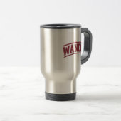 Tasse de voyage Âme de voyageuse (Devant droit)