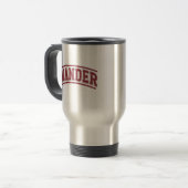 Tasse de voyage Âme de voyageuse (Devant gauche)
