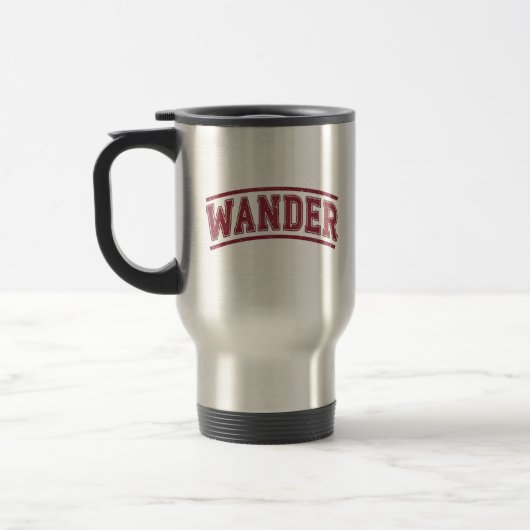 Tasse de voyage Âme de voyageuse (Gauche)