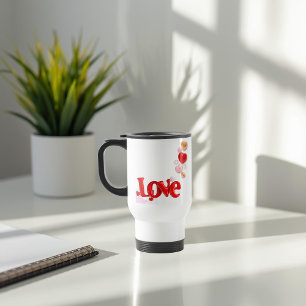 Tasse de voyage Amour & Cœurs