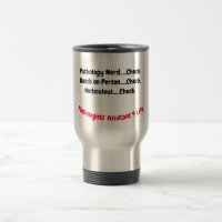 Tasse de voyage Assistant des pathologistes