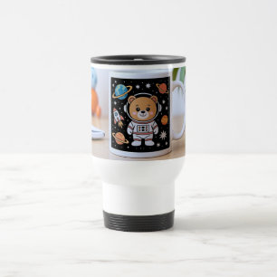 Tasse de voyage Astronaute Teddy